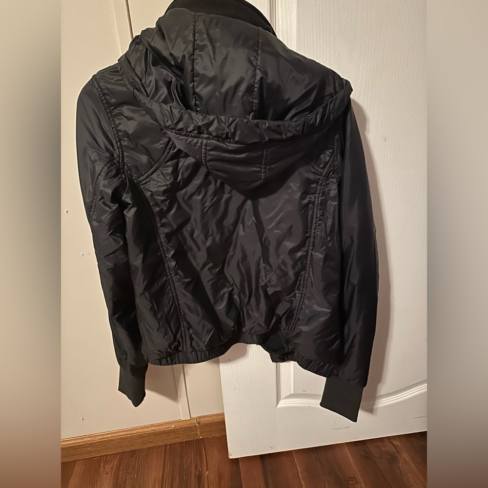 Lulu lemon jacket with soft fur inside.